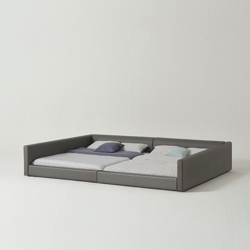 한샘 스테디2 양쪽가드형 패밀리침대 Q+Q (매트별도)