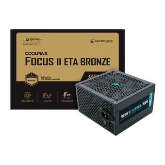 마이크로닉스 COOLMAX FOCUS II <b>800W</b> ETA BRONZE