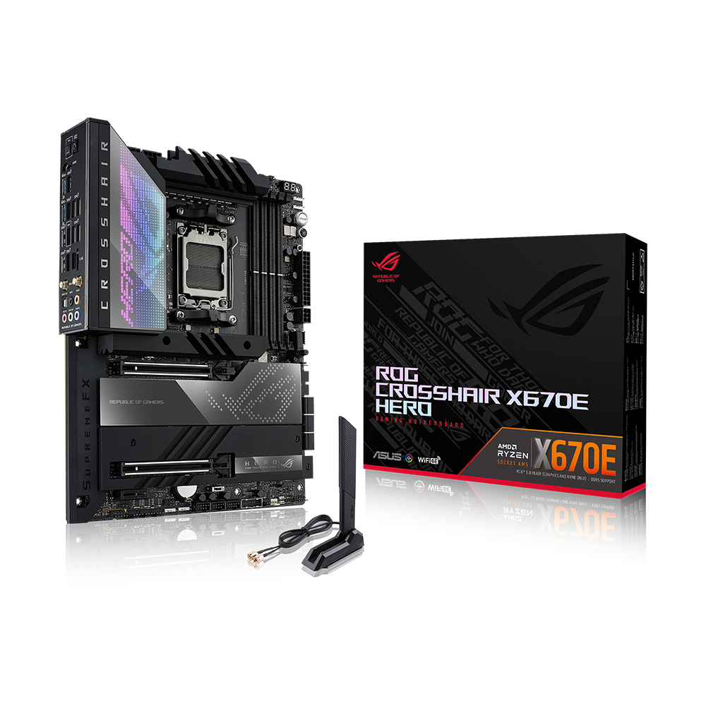 ASUS ROG CROSSHAIR X670E HERO 대원씨티에스_이미지