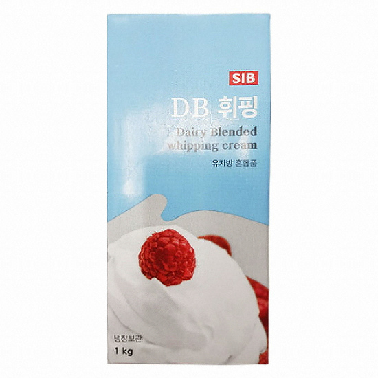 선인 SIB DB 휘핑크림 1L이미지입니다. 누르면 해당 게시물로 새창이동합니다.
