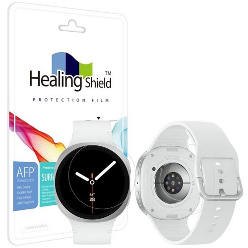 폰트리 힐링쉴드 갤럭시워치8 클래식 AFP 올레포빅 액정보호필름 2매+후면 2매