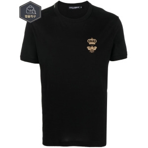 돌체앤가바나 로고 코튼 티셔츠 B0711582708 G8PV1ZG7WUQN0000