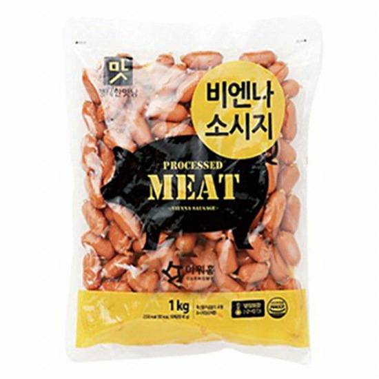 아워홈 행복한맛남 비엔나 소시지 1kg이미지입니다. 누르면 해당 게시물로 새창이동합니다.