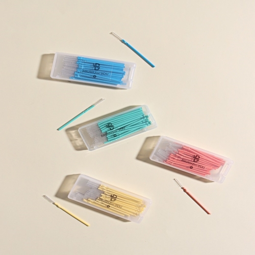 브러쉬포유 생분해 휴대용 치간칫솔 50p + 케이스_이미지