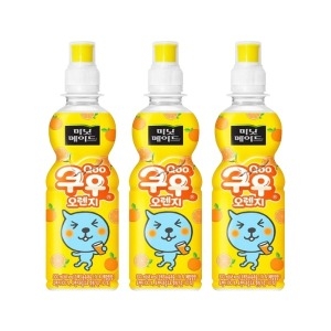 코카콜라음료 쿠우 오렌지 300ml (15개)_이미지