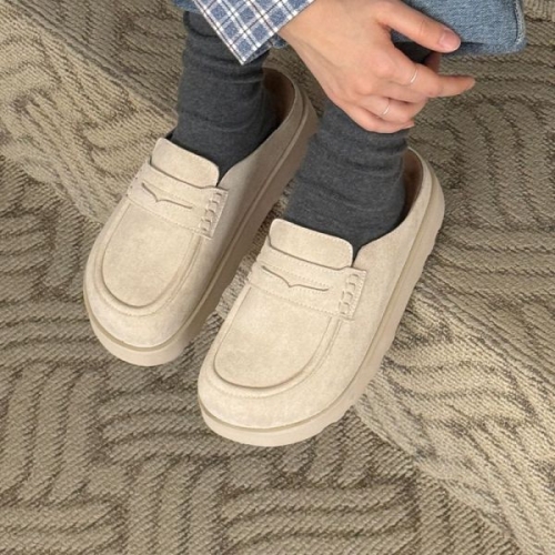 식스핏 BOTO LOAFER MULE BEIGE 3197183_이미지