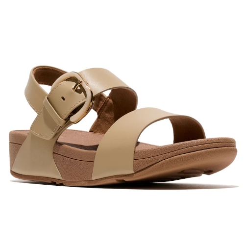 핏플랍 여성 루루 레진 버클 레더 백-스트랩 샌들_FT64K2S42A