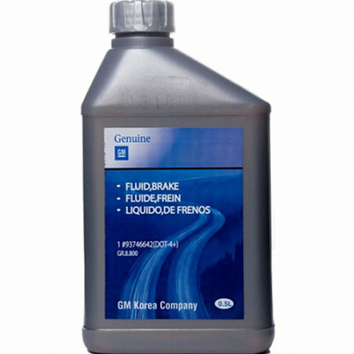 GM 순정 브레이크액 DOT4+ 500ml (4개)