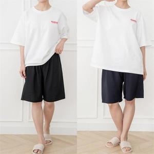 강물처럼 빅사이즈사랑해요 J066L204 무지5부인견파자마팬츠 BZ 8441983_이미지