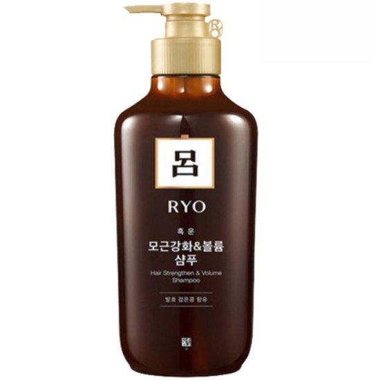 아모레퍼시픽 려 흑운 모근강화 볼륨케어 샴푸 550ml (3개)
