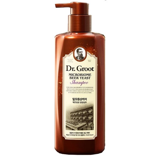 LG생활건강 닥터그루트 마이크로바이옴 맥주효모 영양샴푸 400ml (1개)