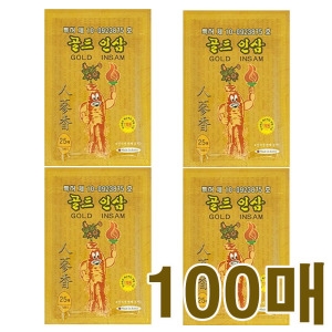 골드인삼 건강패드 25매입 (12팩(300매))_이미지