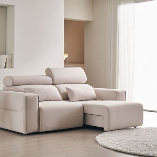 장인가구 조디 제로월 슬라이딩 확장형 모션 패브릭 소파 3인용_이미지