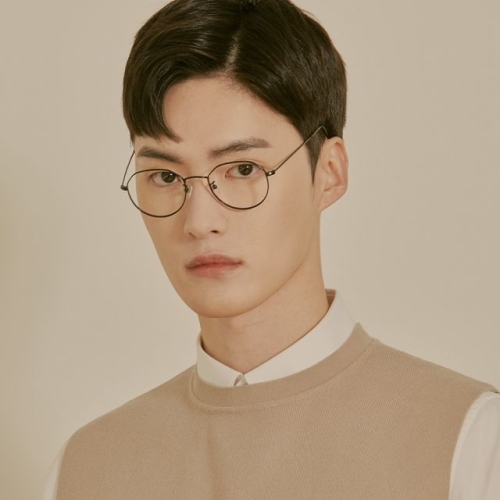 루카디스 38 위스콘신 엣지 서클 메탈 안경테 모노블랙  1620581_이미지