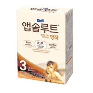 매일유업 앱솔루트 명작 2FL 3단계 스틱 20개입 (4개)