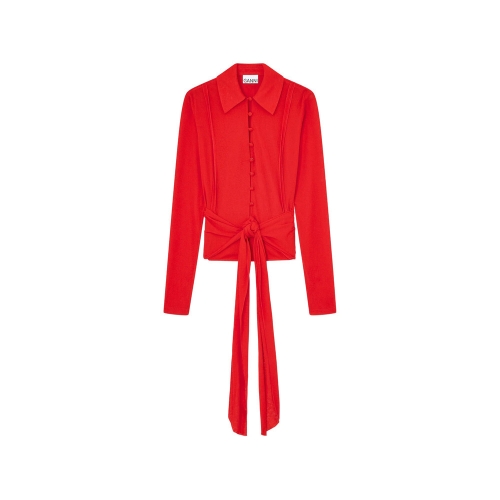 가니 긴팔 셔츠 SS26 A1040286 06P 7218777_이미지