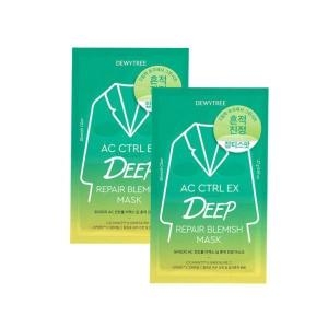 듀이트리 AC컨트롤 eX 딥 흔적 진정 마스크 (2매)_이미지