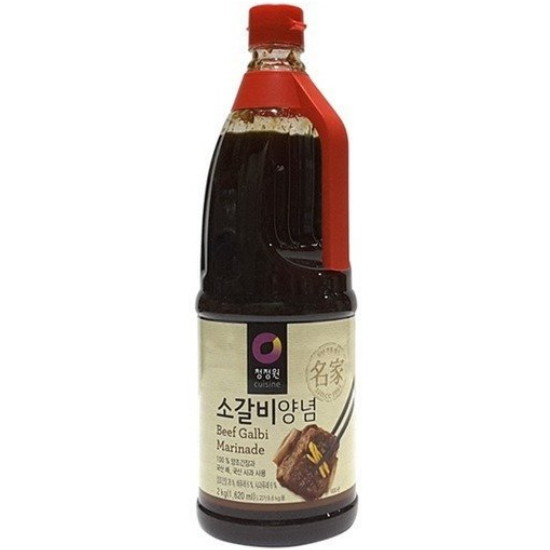 청정원 소갈비 양념 2kg (8개)_이미지