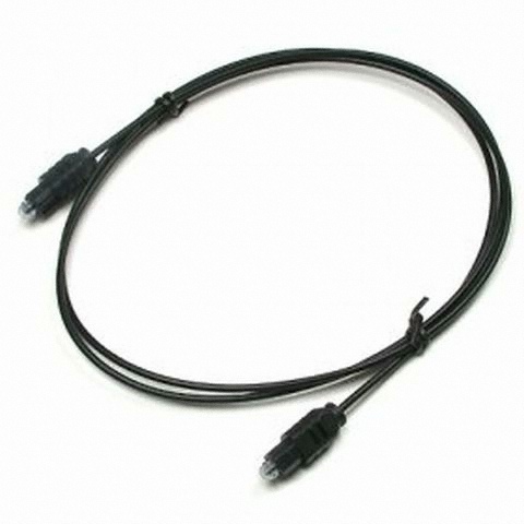 라이트컴 COMS 2.5Φ 광오디오 케이블(각/각)보급형 (AV0400, 2m)_이미지