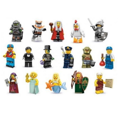 레고 ㅤ미니 피규어 시리즈 시즌9 16종 세트 (71000) (일반구매)_이미지