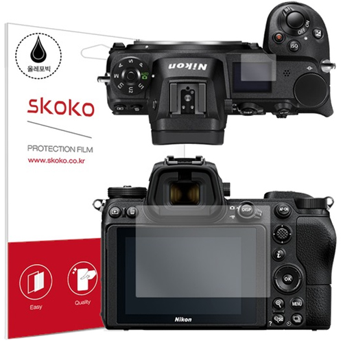 스코코 니콘 Z7II용 항균 올레포빅 액정보호필름