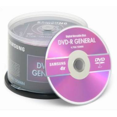삼성전자 DVD-R 4.7GB 4x 케익 50장_이미지