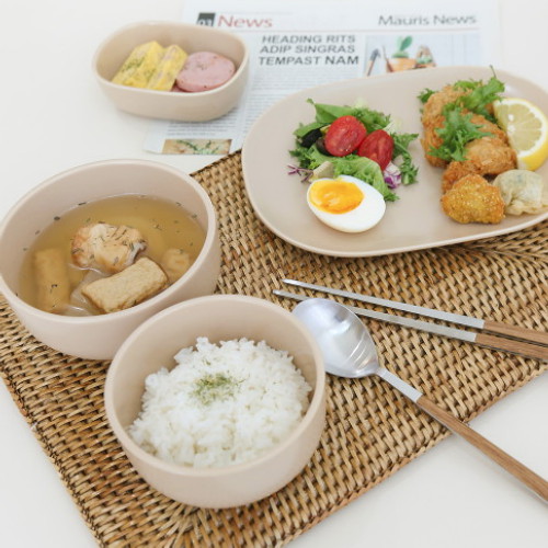 오디너리 세라믹 1인 혼밥세트 4P