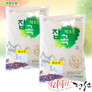 여량농협 참조은 찰보리1kg+쌀보리1kg 각2봉씩 총4봉이미지입니다. 누르면 해당 게시물로 새창이동합니다.