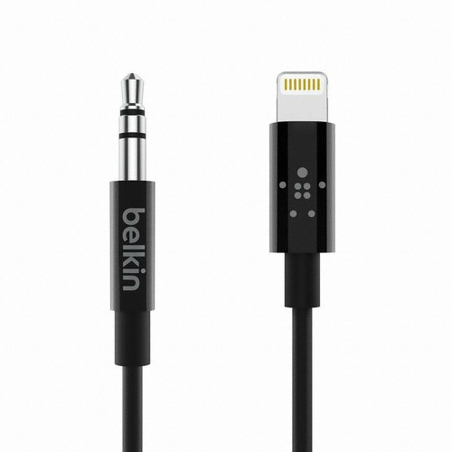 벨킨 라이트닝 8핀-3.5mm 오디오 케이블 AV10172bt (0.9m)_이미지