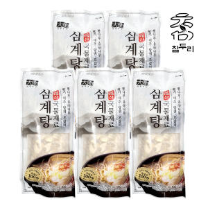 참두리 삼계탕 닭백숙 재료 5팩 국내산 육수 약재 티백 국물