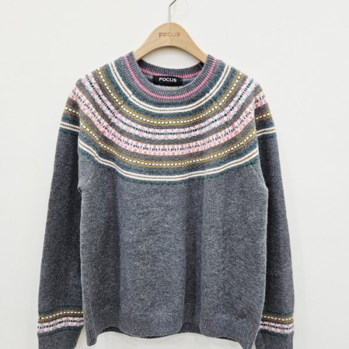 포커스 퀸라운드니트티 FW5K3KT3274GY_SH