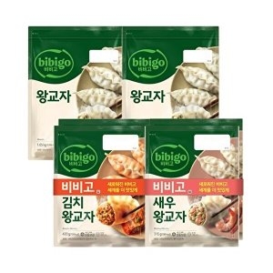 CJ제일제당 비비고 왕교자 1.05kg 2개 + 김치왕교자 420g 2개 + 새우왕교자 315g 2개_이미지