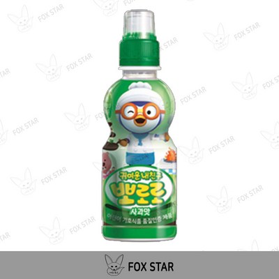 팔도 뽀로로 사과맛 235ml (2개)