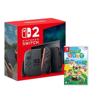Nintendo 닌텐도 스위치 2 게임 타이틀(SWITCH1) 세트 (모여봐요 동물의 숲)