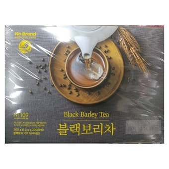 노브랜드 블랙보리차 200T