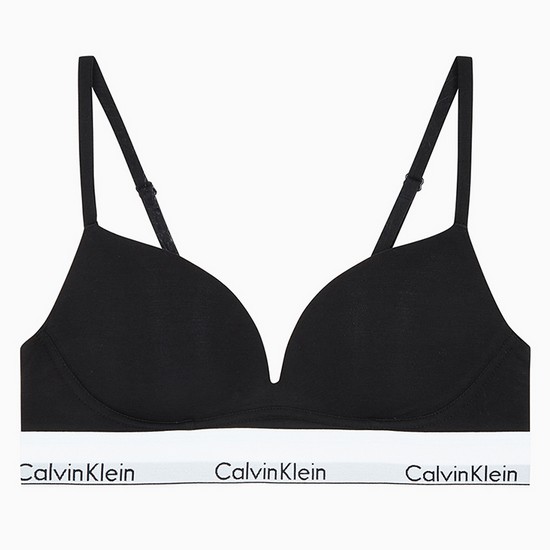 캘빈클라인언더웨어 모던코튼 AF 푸쉬업 브라 QF7623AD (UB1, 블랙)_이미지