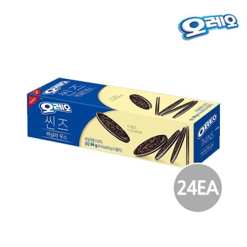 오레오 씬즈 바닐라 무스 84g