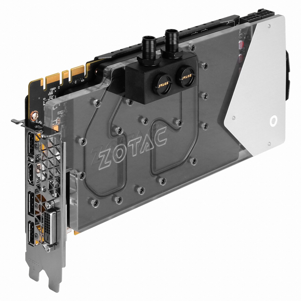 ZOTAC 지포스 GTX1080 ARCTICSTORM 워터블럭 D5X 8GB_이미지
