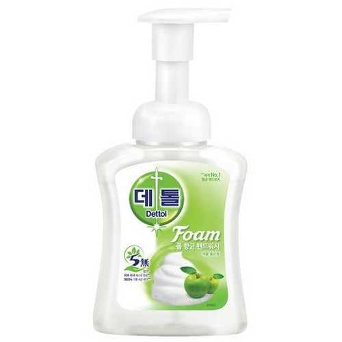 데톨 폼 핸드워시 애플블로썸 250ml (5개)_이미지