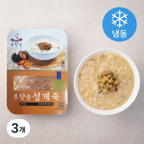 한빛수산 부향순 성게죽 300g (3개)_이미지