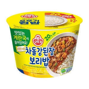 오뚜기 컵밥 차돌강된장보리밥 315g(+계란국) (8개)_이미지