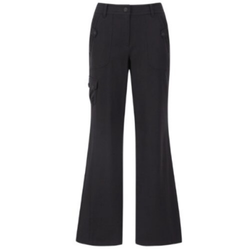 세인트앤드류스 별 심볼 미니 포켓 부츠컷 팬츠 821D3PT104_BK