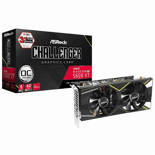 ASRock 라데온 RX 5600 XT CHALLENGER D OC D6 6GB 디앤디컴_이미지