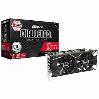 ASRock <b>라데온</b> <b>RX</b> <b>5600</b> <b>XT</b> CHALLENGER D OC D6 6GB 디앤디컴