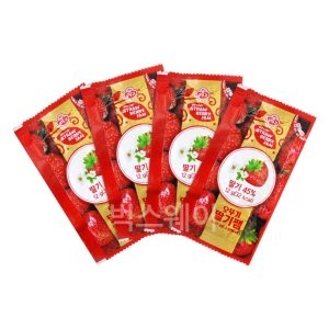 박수열 일회용 딸기잼 50개 삼립 냉동빵 베이커리 모음