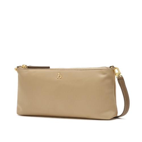 LF 헤지스 액세서리 여성 WIWA4F708I3 베이지 단색 나일론 미니크로스백