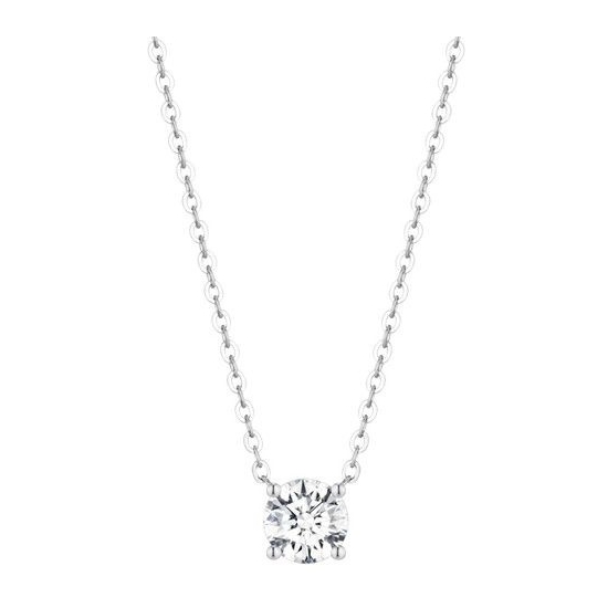 스타일러스 베일 14K 랩그로운 다이아몬드 5부 목걸이 2C2200004_이미지