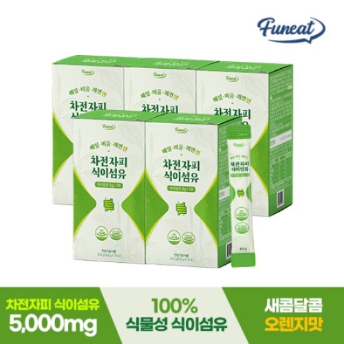 퍼니트 매일 비움 쾌변엔 차전자피 식이섬유 30포 (5개)_이미지