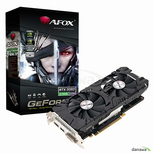 지포스 RTX 2060 D6 6GB DUAL 백플레이트