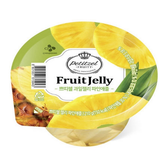 과일젤리 파인애플 210g